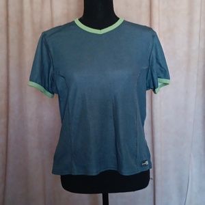 REI bicycle bike jersey shirt gray L